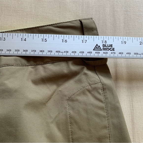Burton Enlo Dryride Snowboard Pants Olive-Brown Cargo Ski Snow Womens Large - Picture 15 of 16